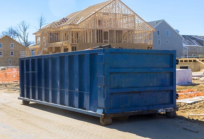 roll-off dumpsters for residential cleanup